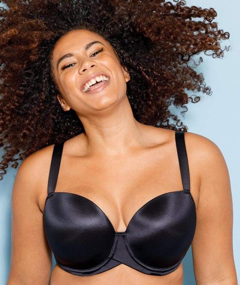OO  Curvy Kate - Scantilly Curvy Kate Smoothie Strapless Moulded Bra -  Black