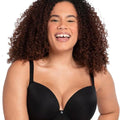 Curvy Kate Smoothie T-Shirt Plunge Bra - Black