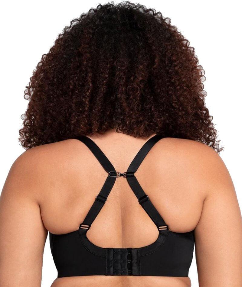 Curvy Kate Smoothie T-Shirt Plunge Bra - Black Bras 