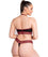 Curvy Kate Twice the Fun Reversible Thong - Oxblood/Black Knickers 