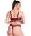 Curvy Kate Twice the Fun Reversible Thong - Oxblood/Black Knickers 