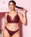 Curvy Kate Twice the Fun Reversible Bralette - Oxblood/Black Bras 