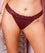 Curvy Kate Twice the Fun Reversible Thong - Oxblood/Black Knickers 