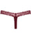 Curvy Kate Twice the Fun Reversible Thong - Oxblood/Black Knickers 