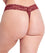 Curvy Kate Twice the Fun Reversible Thong - Oxblood/Black Knickers 