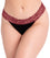 Curvy Kate Twice the Fun Reversible Thong - Oxblood/Black Knickers 