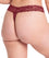 Curvy Kate Twice the Fun Reversible Thong - Oxblood/Black Knickers 