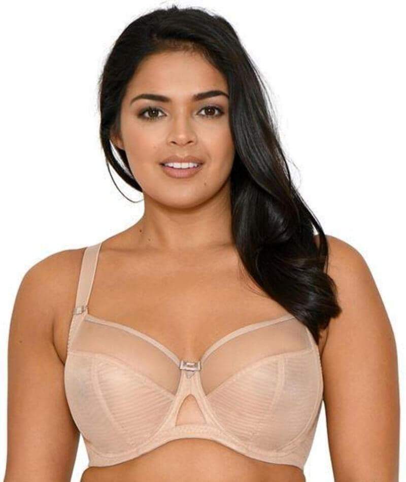 Curvy Kate Victory Balcony Bra Four Section Non Padded Balconette Bras  Lingerie Citron at  Women's Clothing store