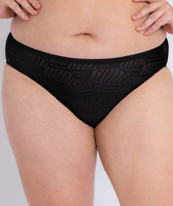 Curvy Kate Wonderfull Vibe High Leg Brief - Navy Blue