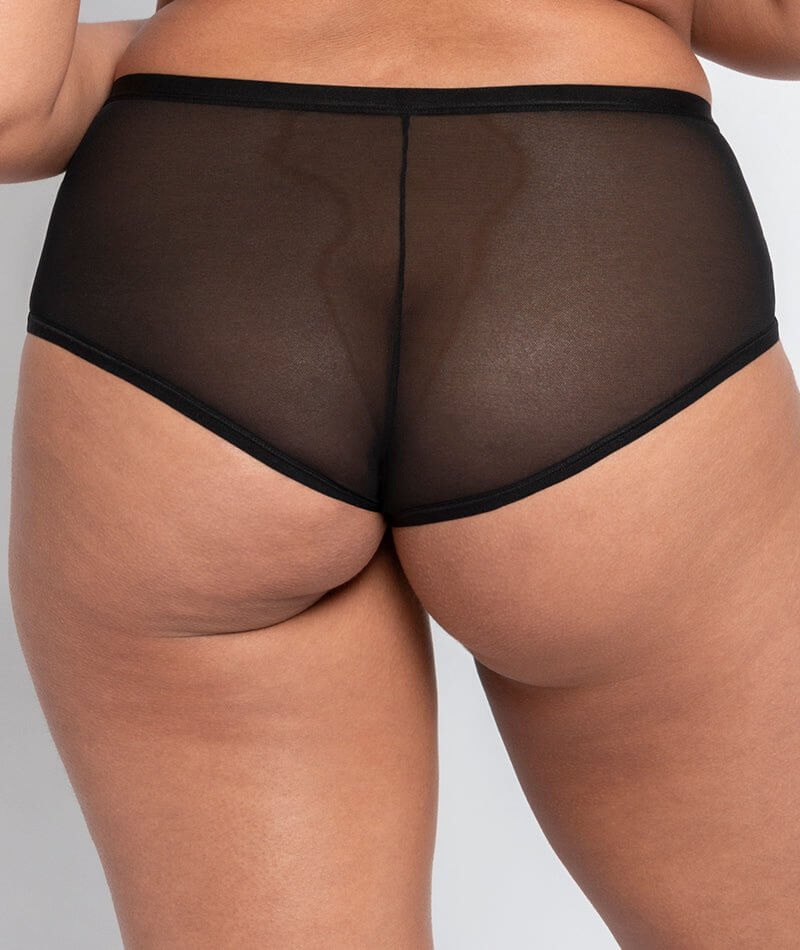 Curvy Kate Wonderfully Short - Black Knickers 