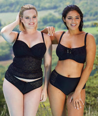 Curvy Kate Rush Mini Bikini Brief - Black Swim 