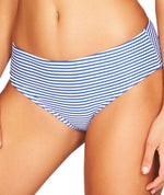 Sea Level Sorrento Stripe Hipster Bikini Brief - French Blue Swim 8 