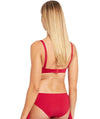 Sea Level Essentials Tie Side Hipster Bikini Brief - Red Swim 