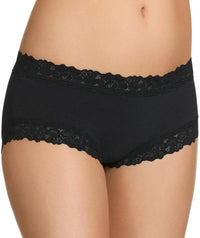 Jockey Parisienne with Bamboo Boyleg - Black Knickers 