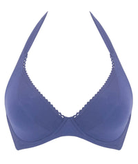 Curvy Kate Jetty Halterneck Bikini Top - Navy Swim 