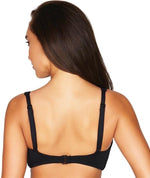 Sea Level Essentials Cross Front B-DD Cup Bikini Top - Black Swim 