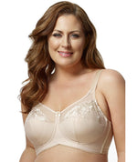 Elila Embroidered Non-Underwired Bra - Nude Bras 14A Nude 