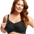 Elila Cotton Cup Wire-Free Nursing Bra - Black