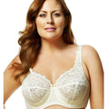 Elila Full Coverage Stretch Lace Underwired Bra - Ivory