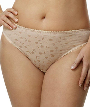 Elila Jacquard Brief - Nude Knickers L Nude 