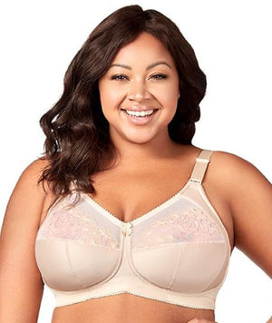 Elila Swiss Embroidered Soft Cup Bra - Nude Bras 