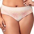 Elila Swiss Embroidered Microfiber Panty - Nude