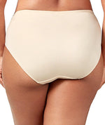 Elila Swiss Embroidery Microfiber Panty - Nude Knickers 