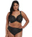 Elomi Charley Underwire Stretch Plunge Bra - Black Bras 