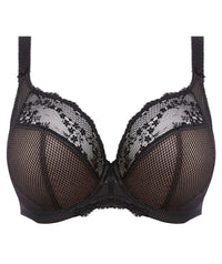 Elomi Charley Underwire Stretch Plunge Bra - Black Bras 