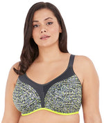 Elomi Energise Underwire Sports Bra - Lime Twist Bras 10GG Lime Twist 