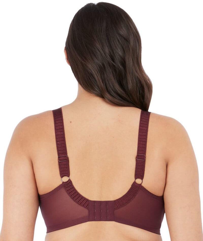 Elomi Cate Soft Cup Wire-free Bra - Rosewood - Curvy