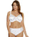 Elomi Cate Underwired Full Cup Banded Bra - White Bras 