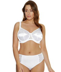 Elomi Cate Underwired Full Cup Banded Bra - White Bras 