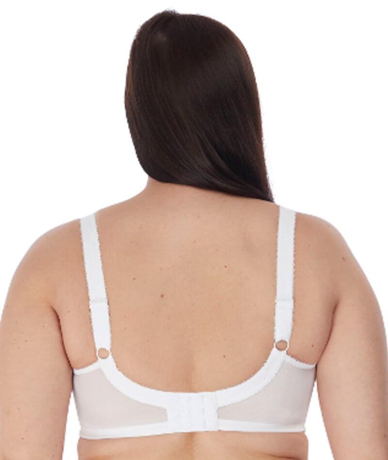 Elomi Charley Underwired Moulded Spacer Bra - White Bras 