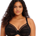 Elomi Kendra Underwired Plunge Bra - Black