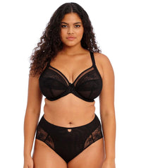 Elomi Kendra Underwired Plunge Bra - Black Bras 