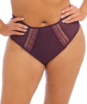 Elomi Matilda Full Brief - Wine Diamond Knickers 