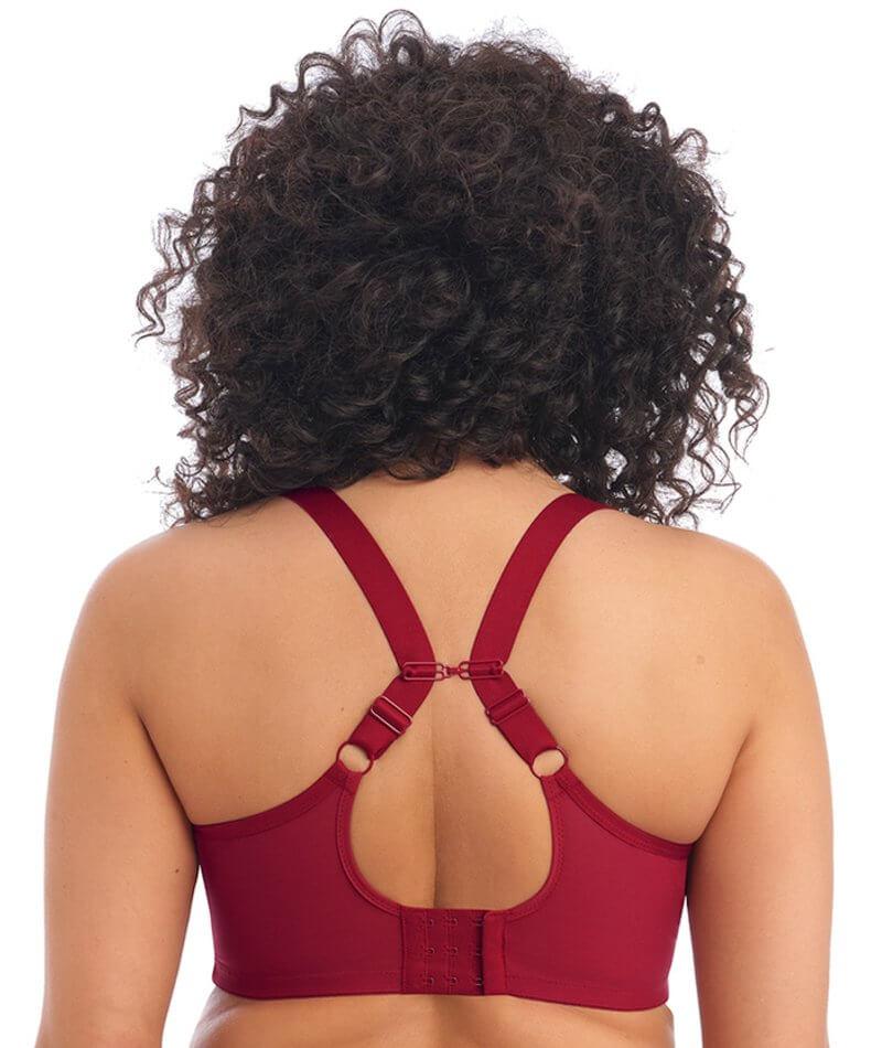 Elomi Matilda Underwired Plunge Bra - Crimson Bras 