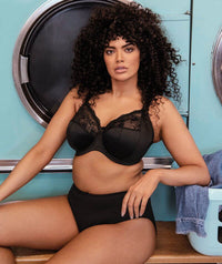 Elomi Morgan Underwired Bra - Black Bras 