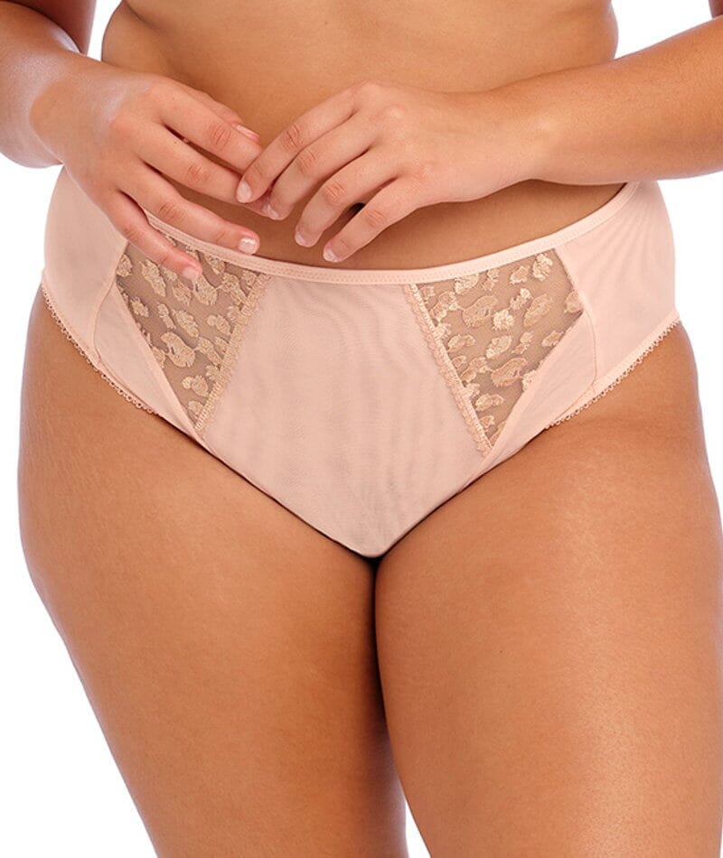 Elomi Namrah High Leg Brief - Pale Blush Knickers 