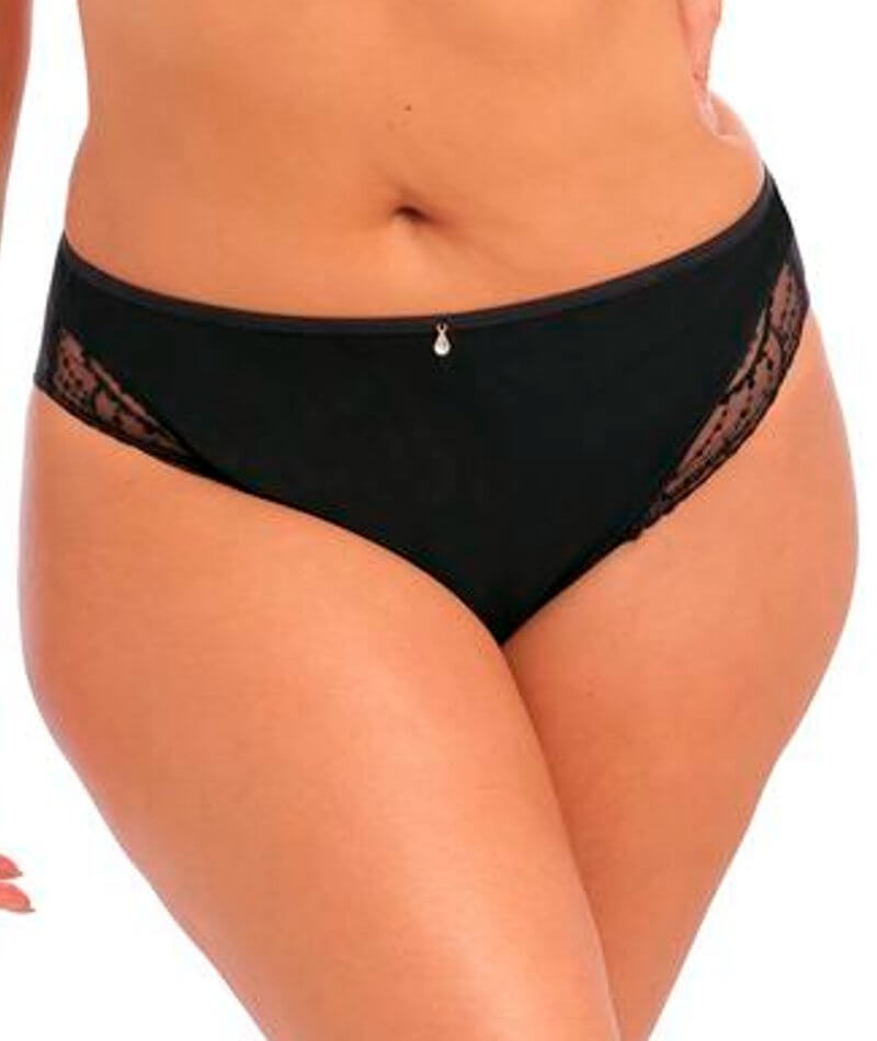 Elomi Priya Brazilian Brief - Black Knickers 