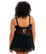 Elomi Priya Underwired Babydoll - Black Babydoll / Chemise 