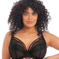 Elomi Priya Underwired Plunge Bra - Black