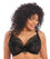 Elomi Priya Underwired Plunge Bra - Black Bras 