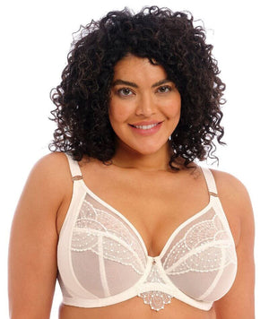 Elomi Priya Underwired Plunge Bra - Vanilla Bras 