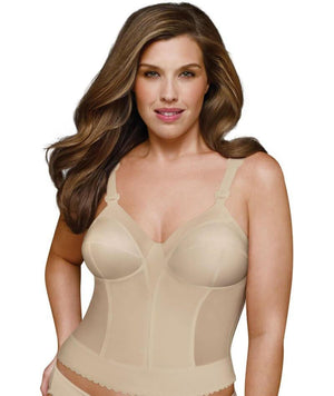 Exquisite Form Fully Back Close Longline Bra Bras 14B Beige 