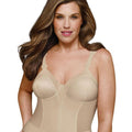 Exquisite Form Fully Back Close Longline Wire-Free Bra - Beige