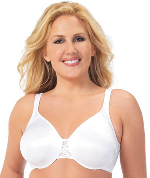 Exquisite Form Fully Minimiser Underwire Bra - White Bras 