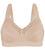 Exquisite Form Fully Cotton Soft Cup Bra With Lace - Damask Neutral Bras 