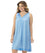 Exquisite Form Short Gown - Purity Blue Sleep / Lounge 